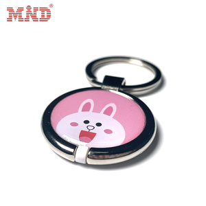 Custom Printing QR <strong>Code</strong> Pet Keychain RFID Epoxy NFC ID Name Tag for Engraving