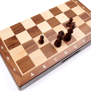 2025 nuevo juego de ajedrez de madera de aprendizaje educativo clásico de alta calidad - Product Image 3