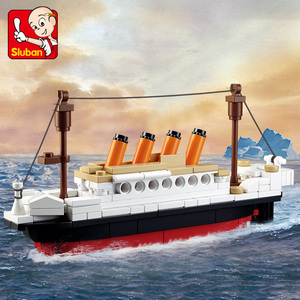 Sluban Building Blocks M38-B0576 <strong>Titanic</strong> of Model Bricks 194PCS Construction <strong>Kit</strong> for Kids Compatible with Leading Brands - Product Image 2