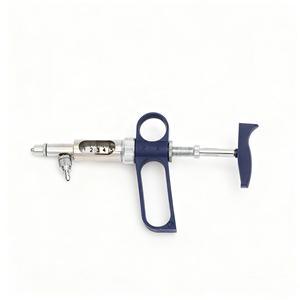 0.5 मिली 1 मिली 2 मिली 5 मिली समायोज्य पशुधन पशु पशु पशु पशु पशु पशु पशु पशु पशु चिकित्सा टीकाकरण निरंतर इंजेक्शन खुराक सी प्रकार स्वचालित सिरिंज - Product Image 1