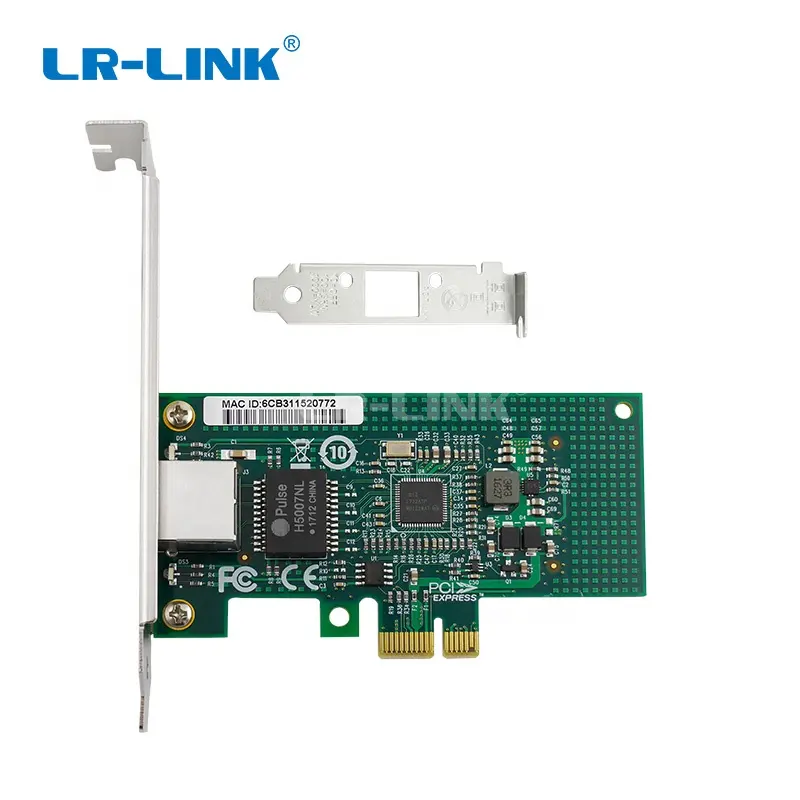 LR-LINK Marca LREC9204CT PCI Express x1 10/100/1000Mbps Rame RJ45 Port della Scheda di Rete Compatibile Con Intel i210-T1