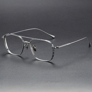 نظارة رجالي 80886 نظارة فاخرة فائقة الجودة خفيفة نظارة نسائية من التيتانيوم - Product Image 3