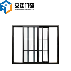 High-End Modern Design Smoothly <strong>Closed</strong> Aluminium Sliding <strong>Window</strong> Windproof Export Aluminum <strong>Windows</strong> - Product Image 2