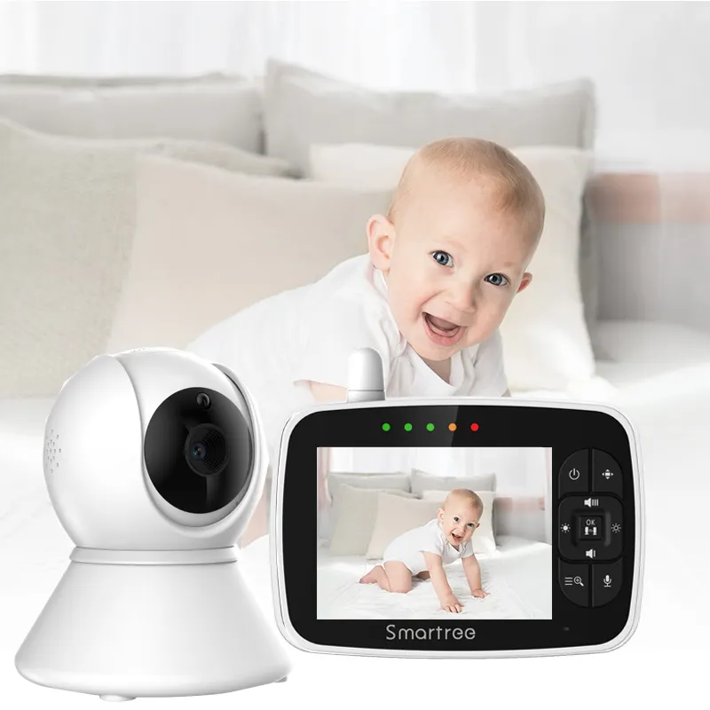 Bán Buôn 3.5 Inch Thông Minh Video Baby Monitor Hai Chiều Âm Thanh Tầm Xa Wifi Màn Hình Night Vision Victure Baby Monitor