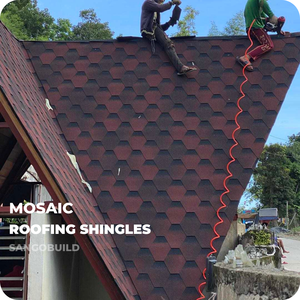 Dự Án Xây Dựng Cebu Manila <span class=keywords><strong>Davao</strong></span> Vật Liệu Lợp Mái Philippines Lợp Lợp Mái Màu Đen Than Nâu Mái Lợp - Product Image 2