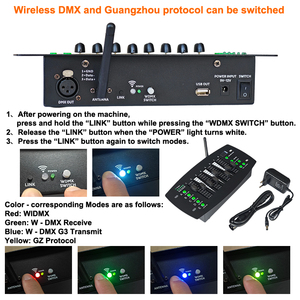 Igracelite Batterij <span class=keywords><strong>Mini</strong></span> Draadloze DMX512 40CH <span class=keywords><strong>Controller</strong></span> Professionele Schakeling Tussen SCC Prot en GZ Prot <span class=keywords><strong>Controller</strong></span> - Product Image 3