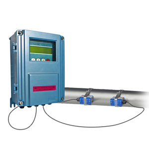 Ultraschall-Digital-Durchfluss messer Clamp-On-Design LCD-Display Arduino OEM für die Erkennung von Flüssig wasser öl flüssigkeiten aus Kunststoff integriert - Product Image 2