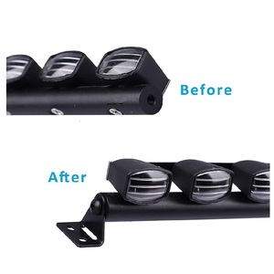 <strong>RC</strong> Car <strong>Led</strong> Light 5 <strong>Lamps</strong> for Trx-4 Trx4 Trx 6 Axial Scx10 90046 D90 D110 <strong>Rc</strong> Tracked Truck Body Shell Roof Light - Product Image 6