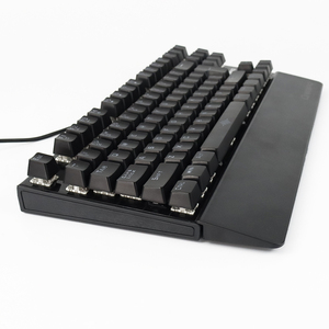 Máquina de escribir con cable RGB para gamers, 87 teclas, Teclado mecánico