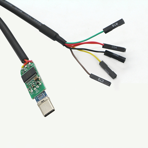 FTDI kablo Oem üretimi saf Cooper Program bağlantısı 5V/3.3V Rs232 ila mikro Usb kablo