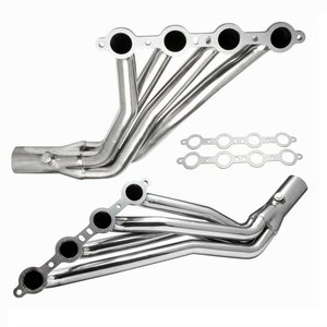 カマロノヴァヘッダーLS変換スワップ用ステンレス鋼排気ヘッドマニホールドシステムキット - Product Image 1