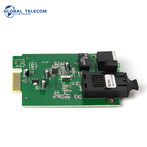 Netlink Media Converter Board HTB-3100AB HTB-100S 100M Fiber Media Converter PCBA mit 1*9 Modul - Product Image 3