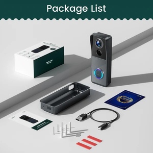 Intelligente 1080P HD-Video-Tür sprechanlage mit Nachtsicht und Zwei-Wege-Gegensprechanlage mit wasserdichtem TCP-Netzwerk-Türklingel ring - Product Image 6