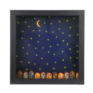 2024 MDF <span class=keywords><strong>RIBBA</strong></span> Khung ảnh trắng/đen màu truyền nhiệt in trang trí nhà 4 màu - Product Image 3