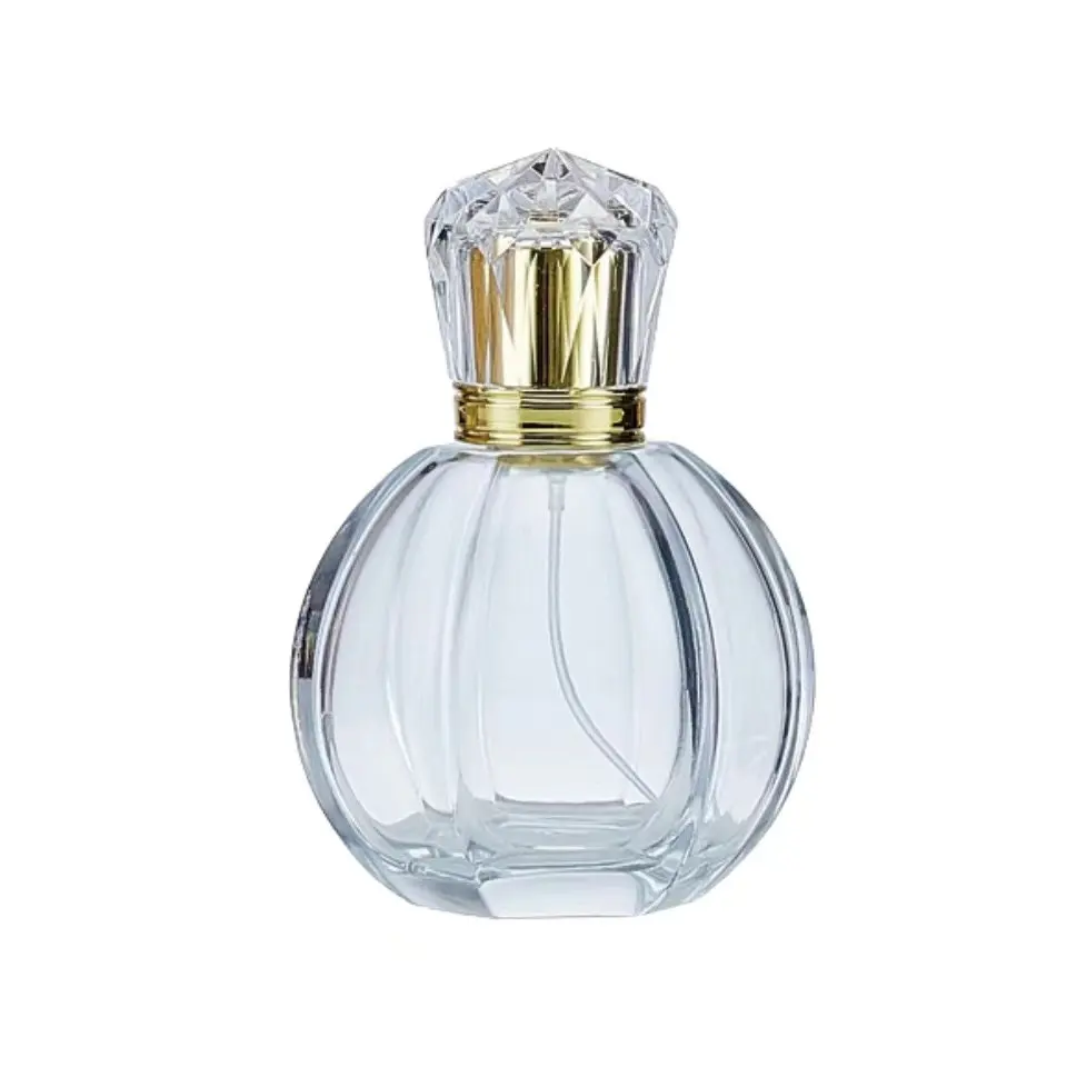 Flacon de parfum transparent explosif simple presse spray verre remplissage automatique vente en gros