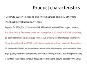 Scheda di commutazione Ethernet RTL8125 NVME sssd a 2.5G - Product Image 5