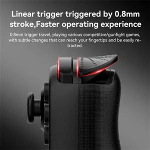 D6 Wireless Joystick Gaming Pad Controller Vibrations motor Ausziehbarer Griff für iPhone Android für Xbox PC Switch Andere Geräte