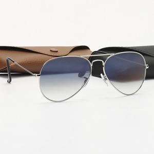 Thời trang sang trọng người đàn ông thí điểm hàng không kính mặt trời kim loại khung UV bảo vệ ống kính thủy tinh phân cực thiết kế thương hiệu kính mát - Product Image 3