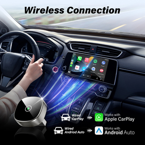 Kyere KY-4241 5GHz Wifi không dây Carplay <span class=keywords><strong>Android</strong></span> Auto Adapter ổn định 2-in-1 Dongle với tự động kết nối cho iOS/<span class=keywords><strong>Android</strong></span> - Product Image 4