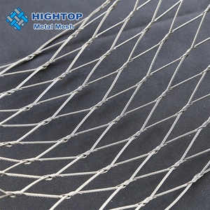 Flexible 304 316 Stainless Steel <strong>Wire</strong> Rope <strong>Mesh</strong> <strong>7</strong> X <strong>7</strong> SS Zoo Aviary <strong>Mesh</strong> Netting for Animal Fence - Product Image 6