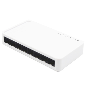 8 Port 10/100Mbps Netzwerk-Switches Kunststoff gehäuse IEEE802.3/x/u Standard 8-Port-Netzwerk-Switch 5V Nicht verwalteter Internet-Switch