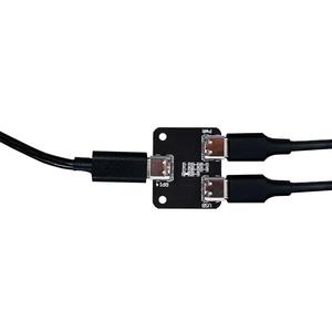 Type-<strong>C</strong> interface <strong>power</strong> splitter is suitable for <strong>Raspberry</strong> <strong>Pi</strong> 4 <strong>USB</strong> 1 to 2 module - Product Image 5