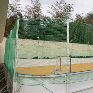 Polyester Nylon Football Barrier Sports <strong>Netting</strong> with Custom Cutting Processing Service