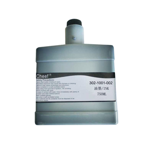Tinta compatible con Citronix para impresora de codificación de inyección de tinta, color negro, 750ml, 302-1001-002