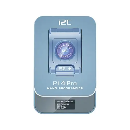 I2C P14Pro โปรแกรมเมอร์ BGA70ฮาร์ดดิสก์สำหรับ iPhone 5G ถึง13Pro สูงสุดการอ่านข้อมูลด้านล่าง