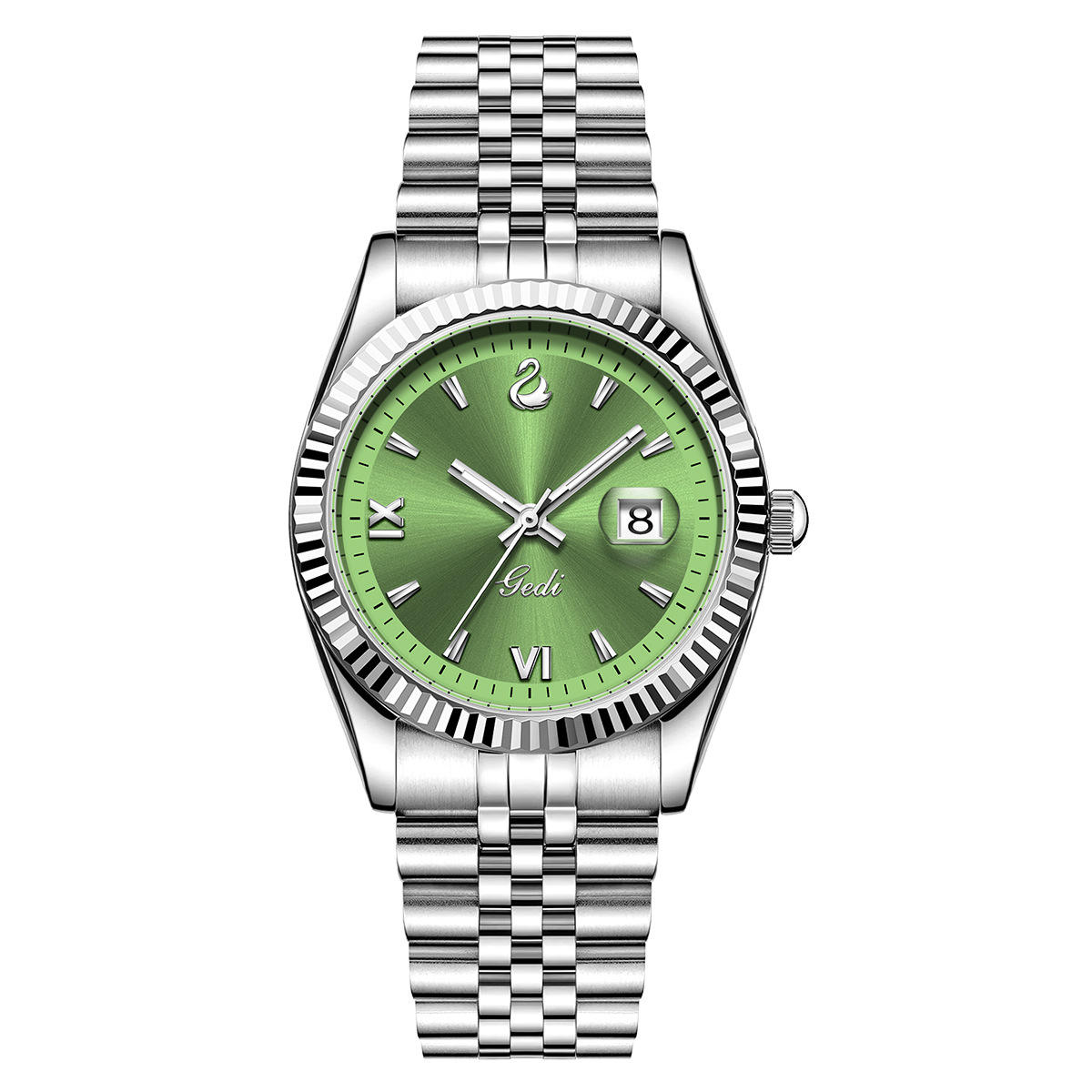 สีเขียว