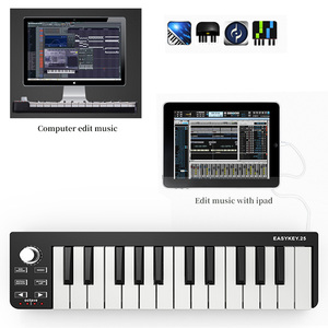 25 Keys <strong>MIDI</strong> <strong>Controller</strong> Portable MINI USB <strong>MIDI</strong> Keyboard Professional USB <strong>MIDI</strong> Drum Pad and Keyboard <strong>Controller</strong> - Product Image 2