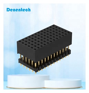 Denentech <strong>2mm</strong> Female <strong>Header</strong> H6.35 Six Row Straight DIP Add Pin <strong>Header</strong> 2.0mm Female <strong>Header</strong> Connector - Product Image 3