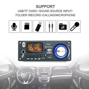 160WデジタルオーディオプレーヤーデコーダモジュールBluetoothスピーカーアンプ回路基板録音マイクTF USB付き - Product Image 2