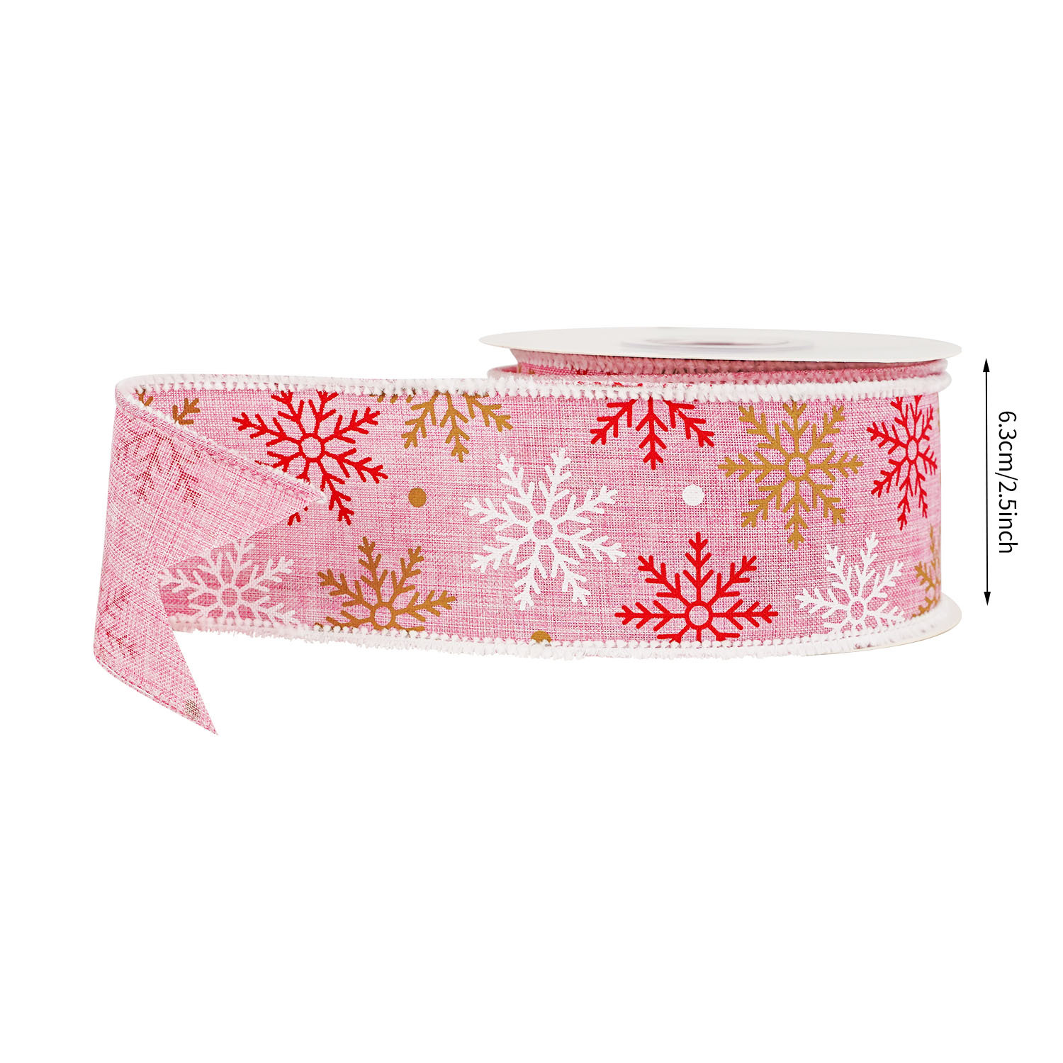 Pink Snowflower-6.3cm