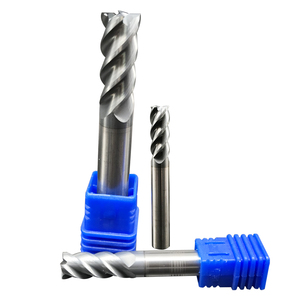 HRC60 CNC kontrol çapı 4MM * 75MM 4 flüt çimentolu karbür parmak freze - Product Image 5