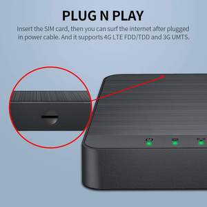 OLAX ad alta velocità Mini 4G LTE CPE Router 300Mbps LAN WAN port VPN Firewall QoS WPA2 crittografia 2.4G router wireless wi-fi - Product Image 6