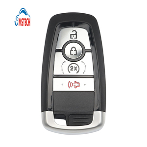 MS 3 + 1 pulsanti di avviare il controllo remoto intelligente custodia chiave per Auto Ford RC alloggiamento di ricambio del veicolo con HU101 lama non tagliata - Product Image 1