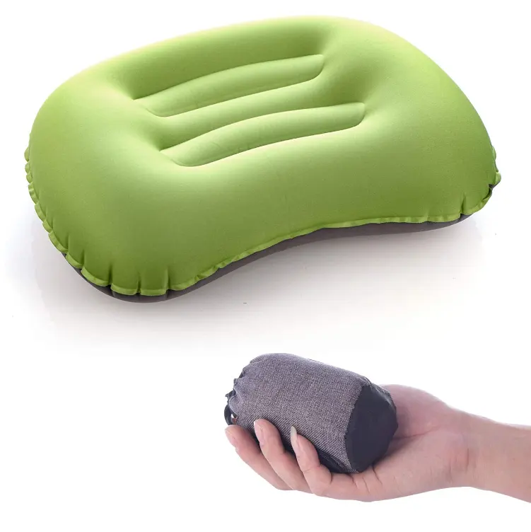 Woqi Best Blow Up Headrest Beach Camping Travel Pillow Inflatable Factory directly sleeping pillow