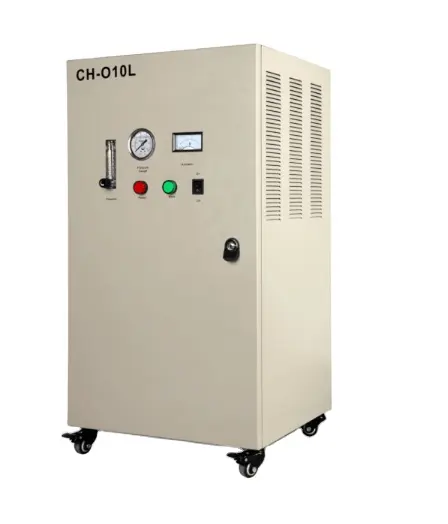 5-40 Liter Industriële Zuurstofconcentrator Met Olievrije Luchtcompressor