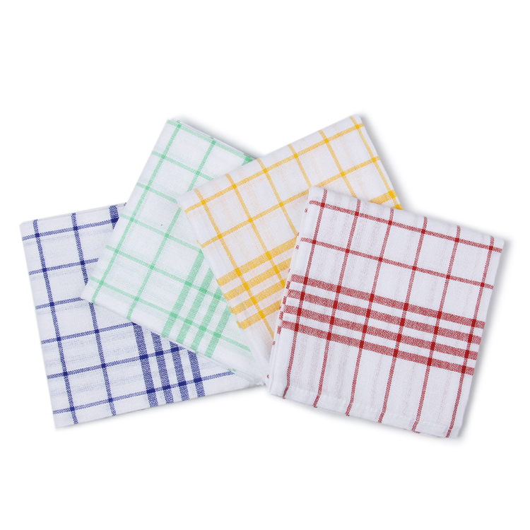 Wholesale factory direct white 100% cotton dish kitchen tea towels