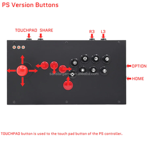 Controlador de consola de juegos móvil hitbox Arcade fighting stick omputer, controlador de juegos rcade