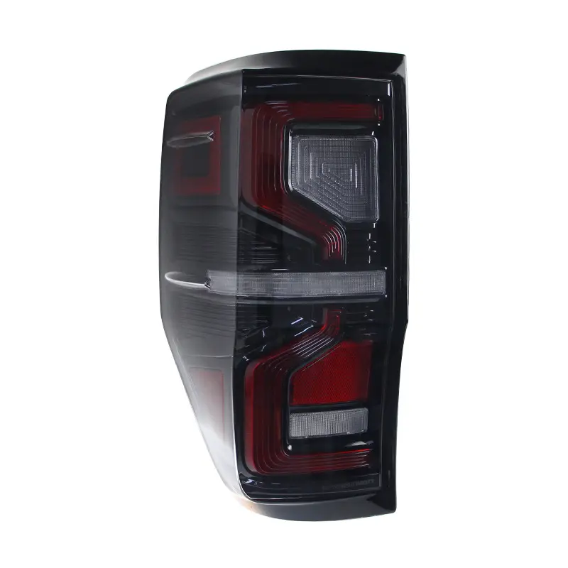 Feux arrière de voiture pour Ford Ranger Ensemble de feux arrière T7 Upgrade LED Turn Lamp Running Brake Reverse Stop Lights