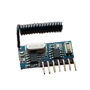 FOYUM 433MHz Wireless Decoding Transmitter 4-Kanal-Ausgang RX480-E Lerncode Fernbedienung sender mit Rolling Code - Product Image 2