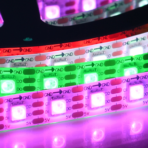 Высокая плотность Адресуемая RGB Светодиодная лента APA102 LC8822 SMD5050 Пиксельная интеллектуальная световая лента RGB цифровая RGB Светодиодная лента водонепроницаемая - Product Image 4
