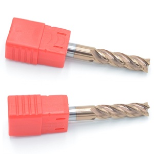 HRC55 karbür end mill 1 2 4 5 6 8 10 12mm 4Flutes freze kesicisi kesme demir kesici CNC işleme CNC freze freze kesicisi - Product Image 6