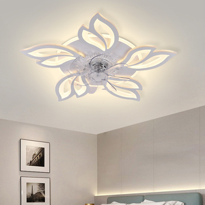 Yüksek kalite Modern stil uzaktan kumanda oturma odası kapalı fantezi dekoratif Fan tavan ışık tavan vantilatörü - Product Image 1