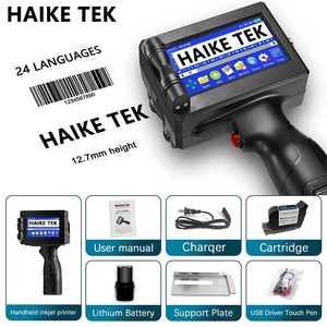 12.7MM <strong>Variable</strong> Data Expiry Date logo QRcode Barcode Printing Machine Batch <strong>Coding</strong> Online Thermal Inkjet TIJ Printer - Product Image 6