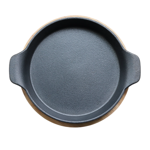 Popular Design Indoor Outdoor Cast Iron Preseasoned <strong>Skillet</strong> Round Bbq Grill Pots and Pans - Product Image 5
