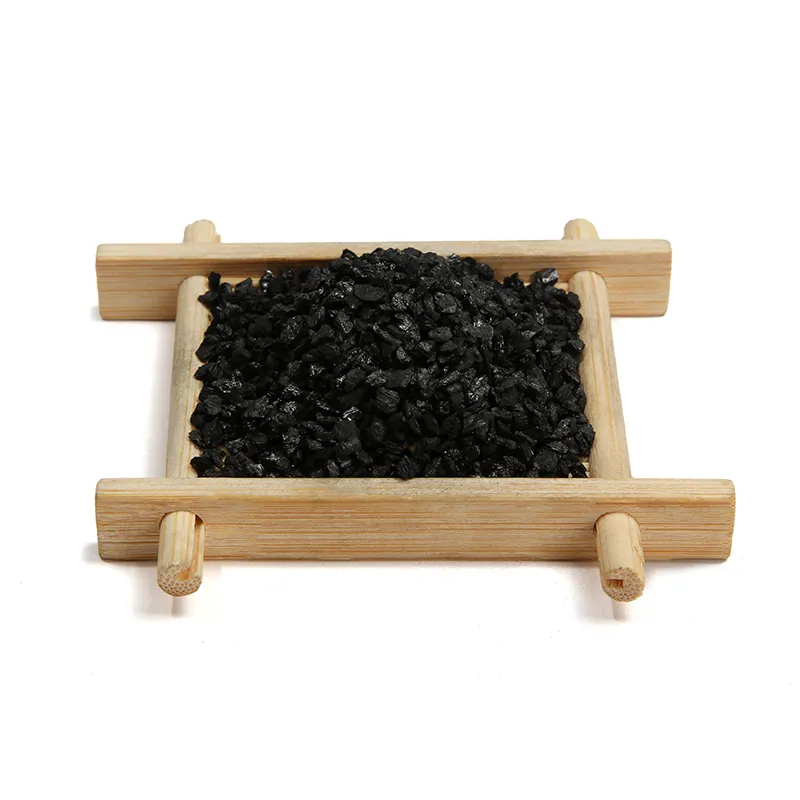 black porous granules of irregular shape Anthracite Based Virgin Granular Activated Carbon