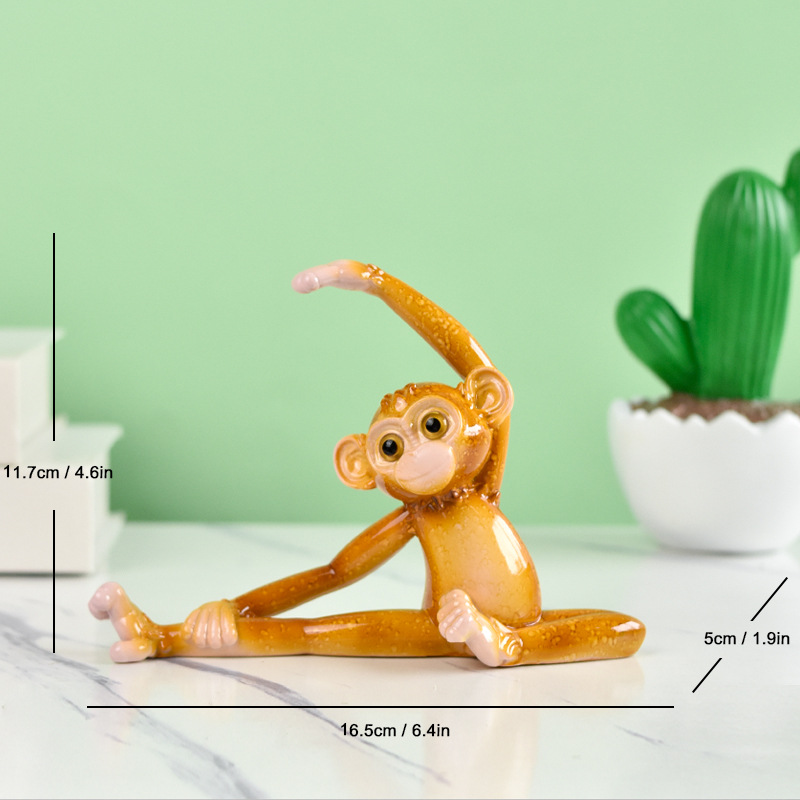 Yoga monkey-leg press